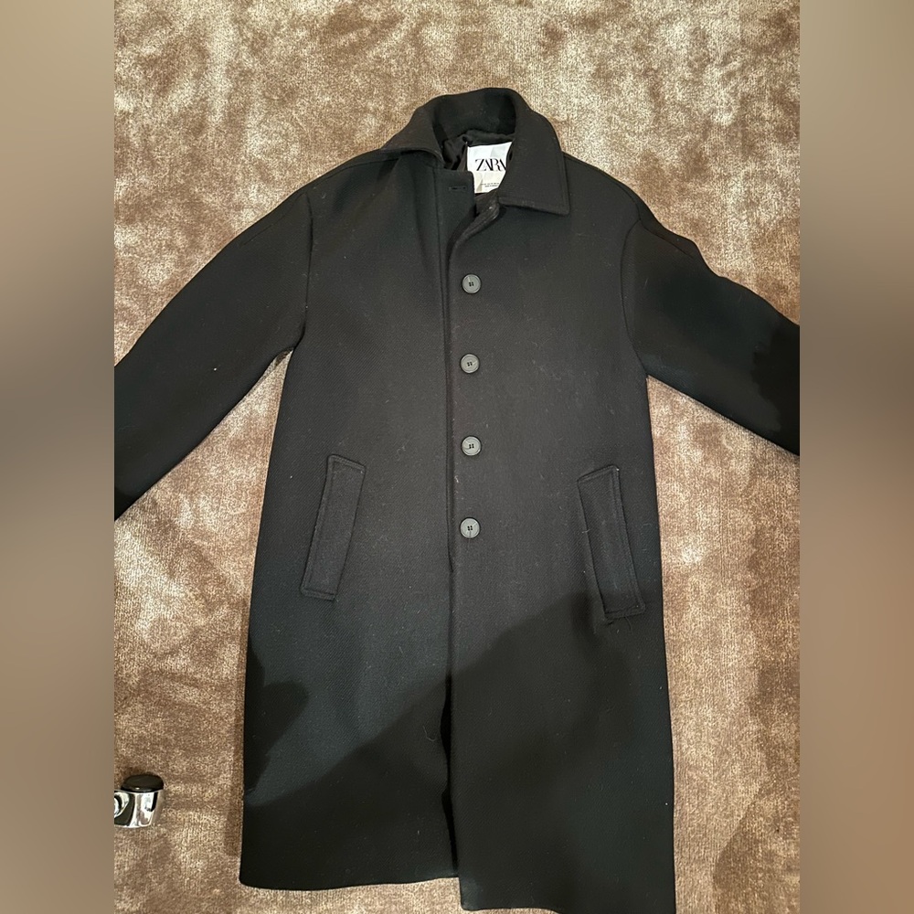 ZARA WOOL PEACOCK COAT
